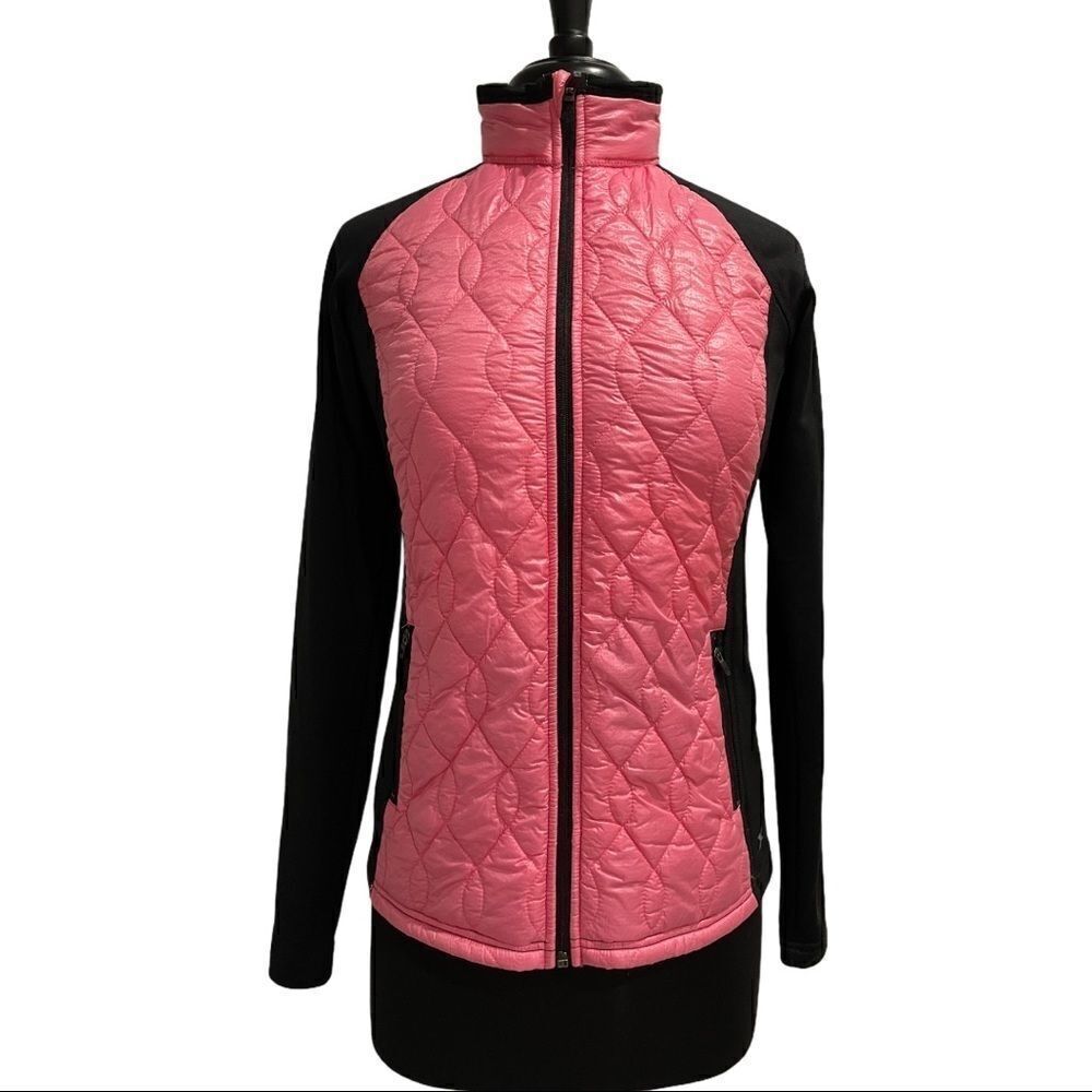 𝅺xersion Full Zip Puffer Track Jacket Sz S